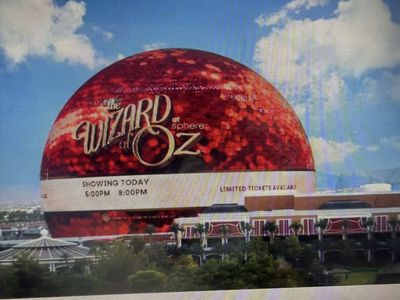 New Discount on Sphere Wizard of Oz! NO FEES