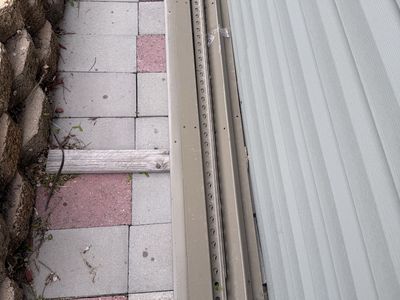 Steel snap together shelving