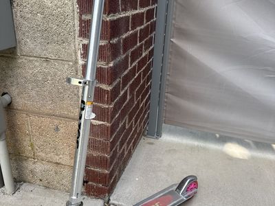 Razor Scooter - Pink & Silver, Aluminum Frame, Foldable