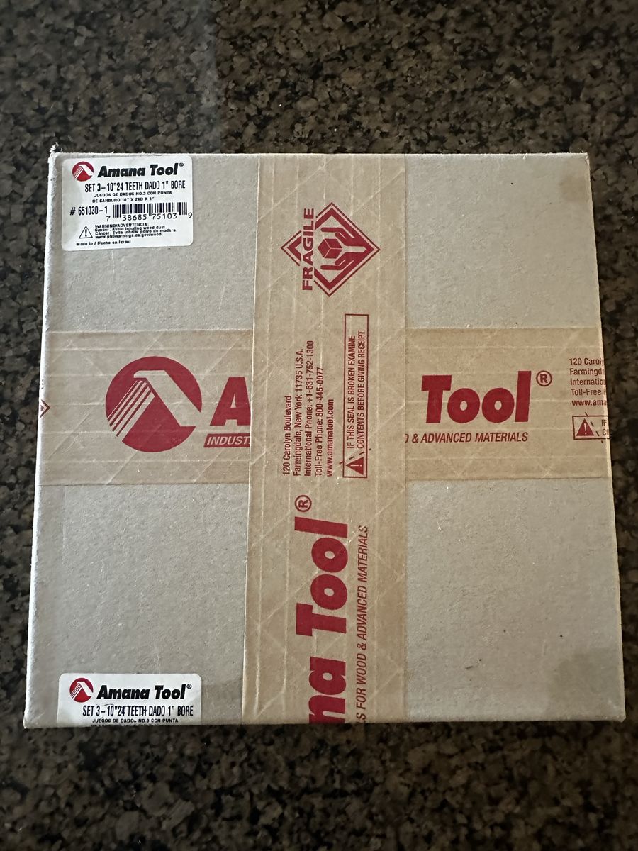 10” Dado blades