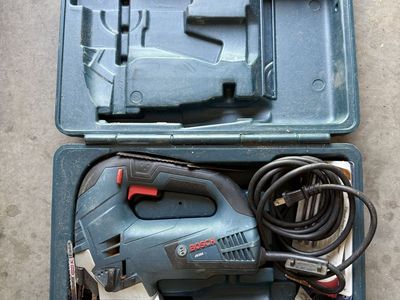 BOSCH 7.2 Amp Corded Variable Speed Top-Handle Jig Saw Kit with Assorted Blades and Carrying Case