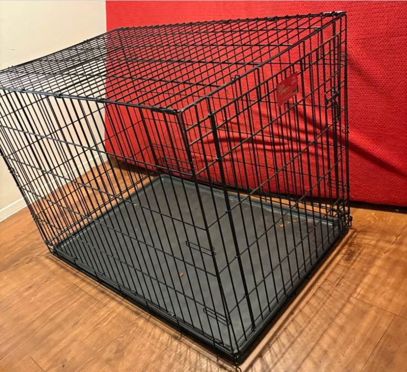 Large 36”  Black Pet Crate Dog Cage