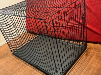 Large 36” Black Pet Crate Dog Cage