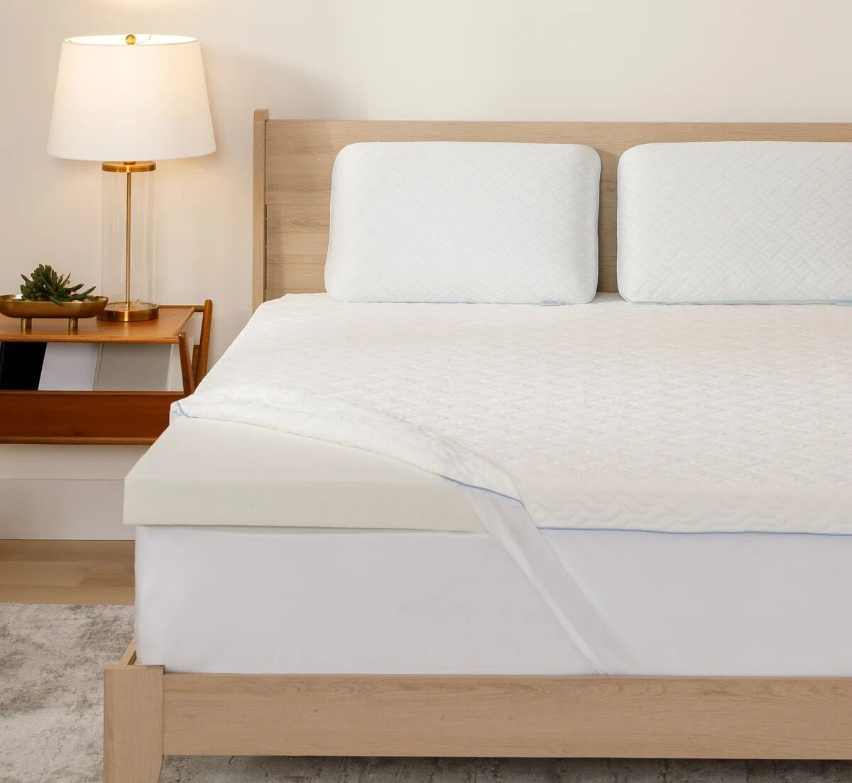 Serenity by Tempur-Pedic 3” Memory Foam Mattress Topper, Twin XL 1860869 #93378