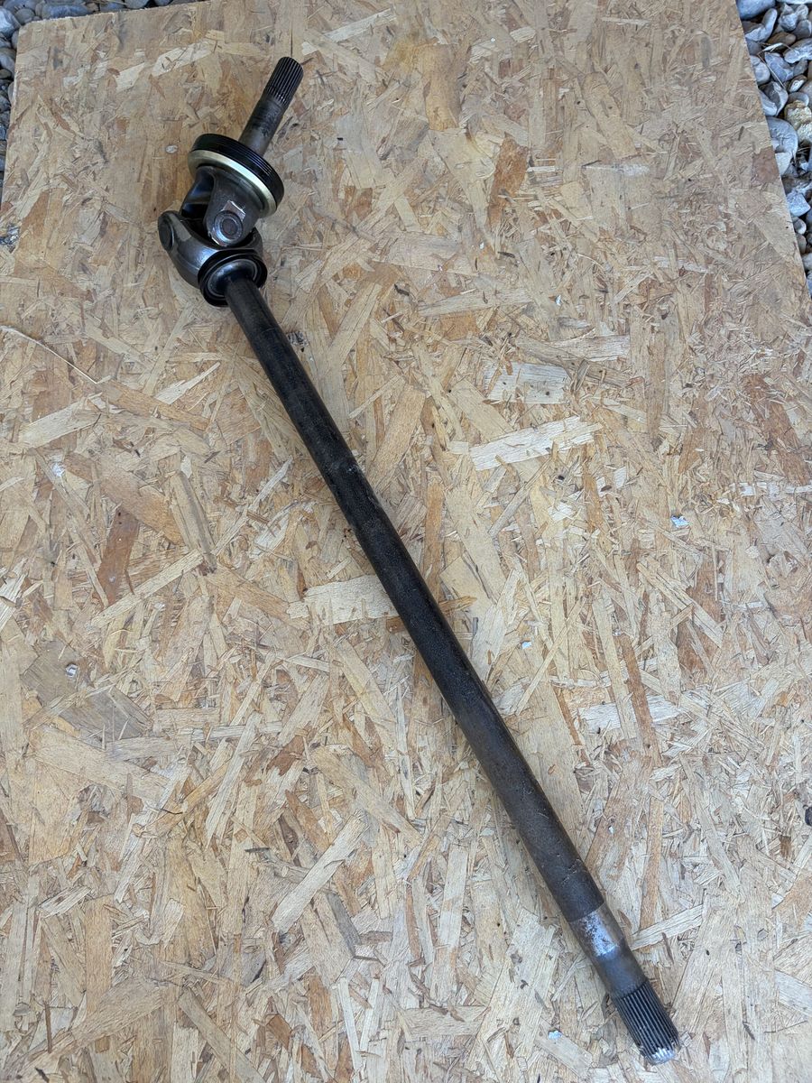 Front Axle Shaft w/ U-Joint - 4x4 - 36" Long Side - Unknown Application, See Measurements