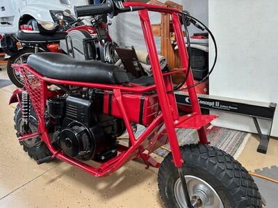 1966 Tote Goat, Bearkat Twister mini bike
