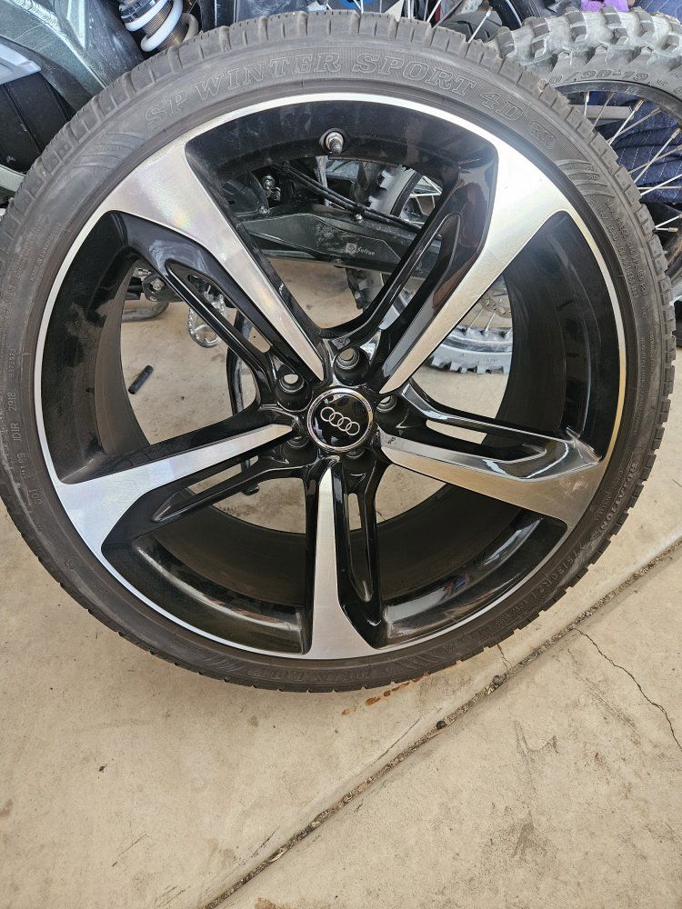 4 audi 2017 rs7 wheels amd tires 5x112
