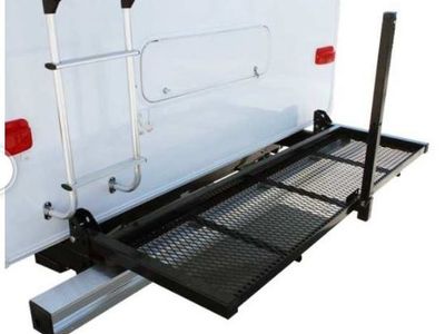 Lippert Flip Down Slotted Rack – Tailgate Storage System