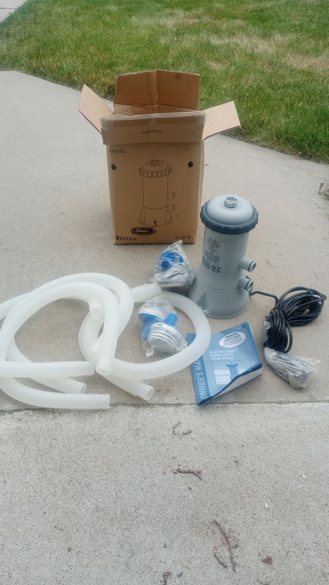 Intex Krystal Clear Filter Pump