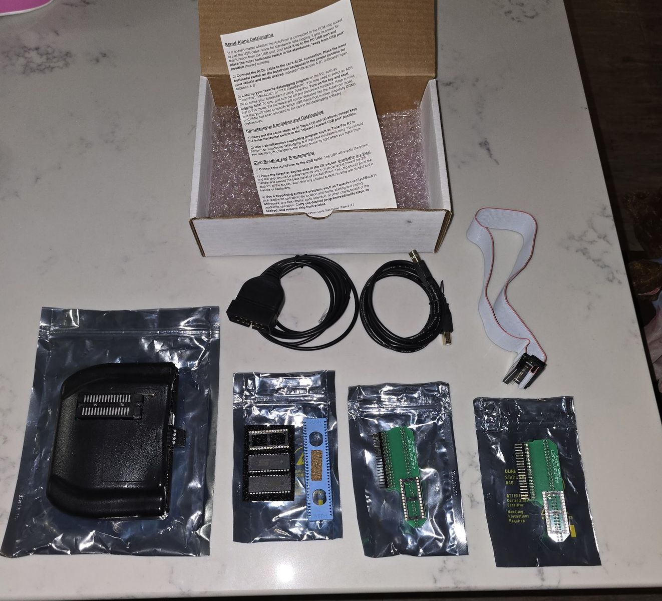 Moates APU1 autoprom package. Corvette, Camaro, Firebird TPI tuning.