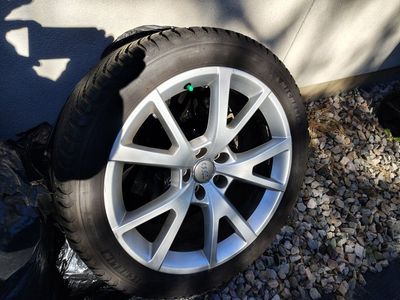 Michelin Cross Climate 255/40R19 100V All-Weather Tires on Audi Rims - Set of 4