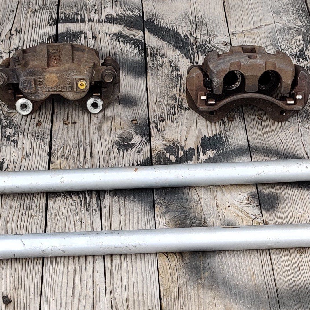 JEEP WJ BRAKE and STEERING SWAP PARTS