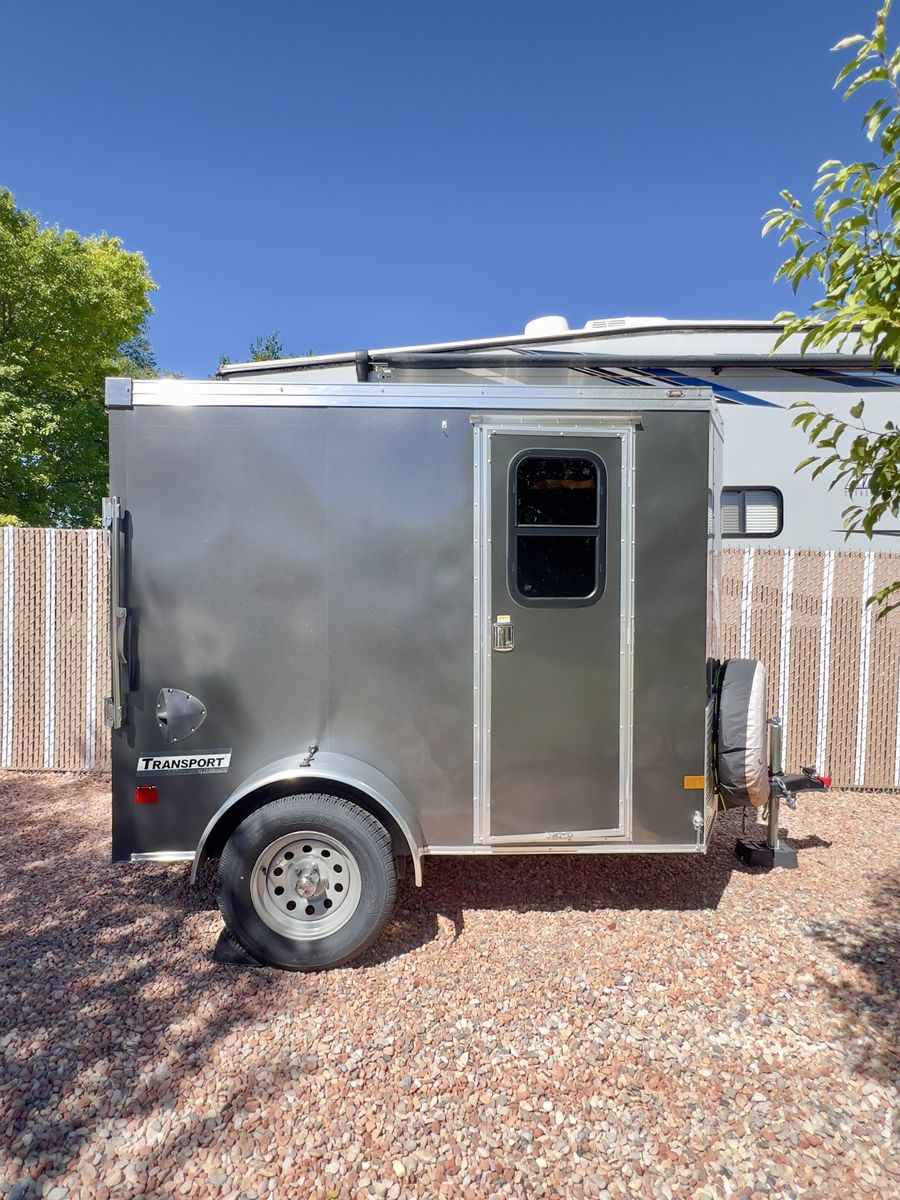 Hallmark Transport Cargo/Camp Trailer. 5x8 In Great Condition.