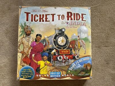 NEW Ticket to Ride: India and Switzerland Expansions