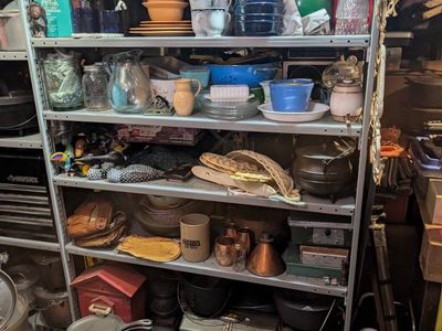 Antiques, Vintage Collectibles & American Made Cast Iron Cookware Make Room Sale- By Appointment Only.