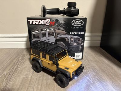 Traxxas TRX-4M Land Rover Defender 1/18 RTR RC Rock Crawler – Like New