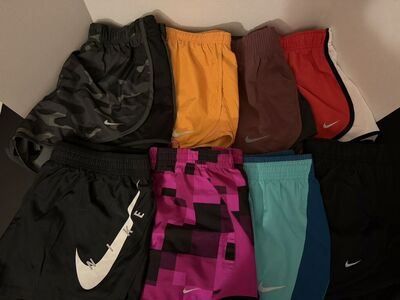 Nike Shorts Lot Of 8 Size M Excellent Condition