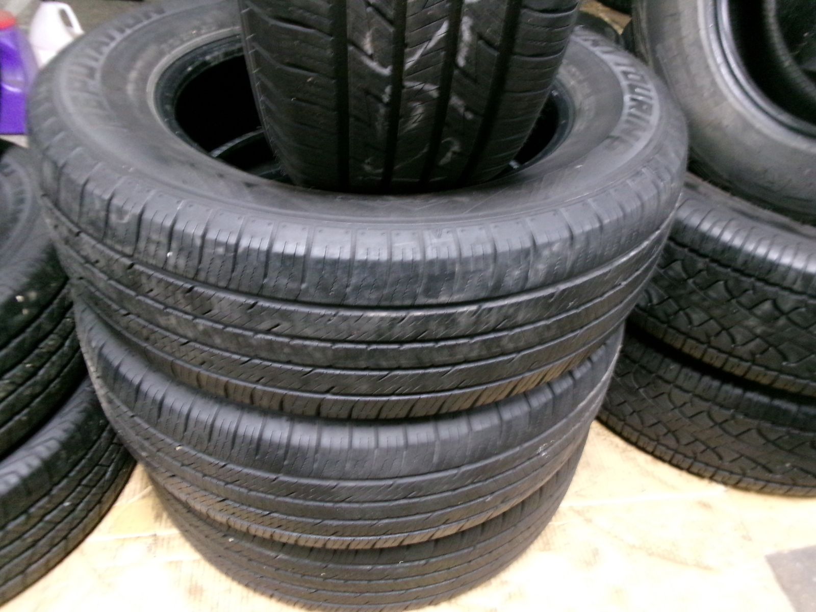 225/65R17 MAZAMA LUXURY TOURING SET OF USED TIRES