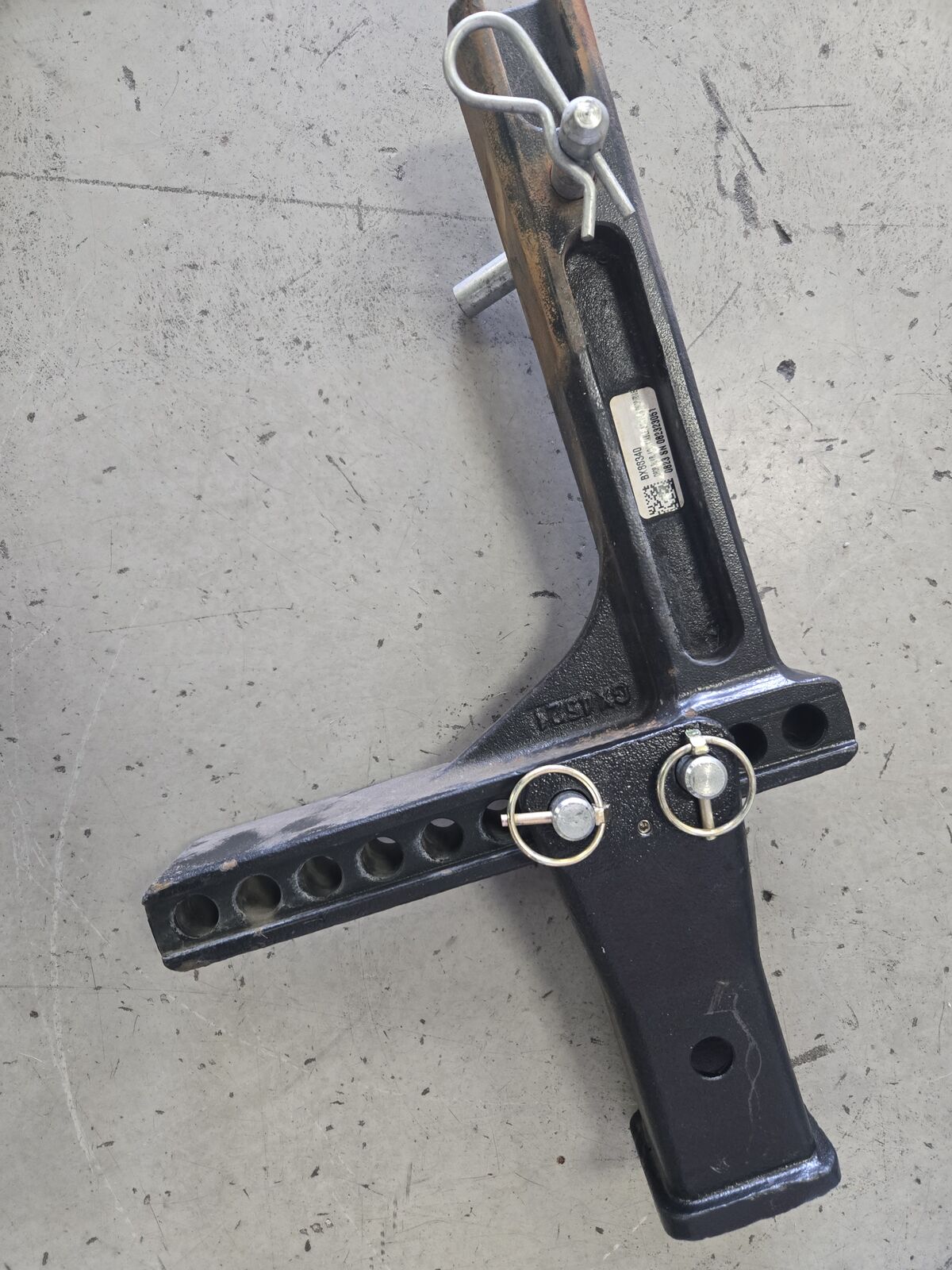 BX88340 8” Adjustable Rise/Drop Receiver, 10,000 lbs, 2″ Receiver