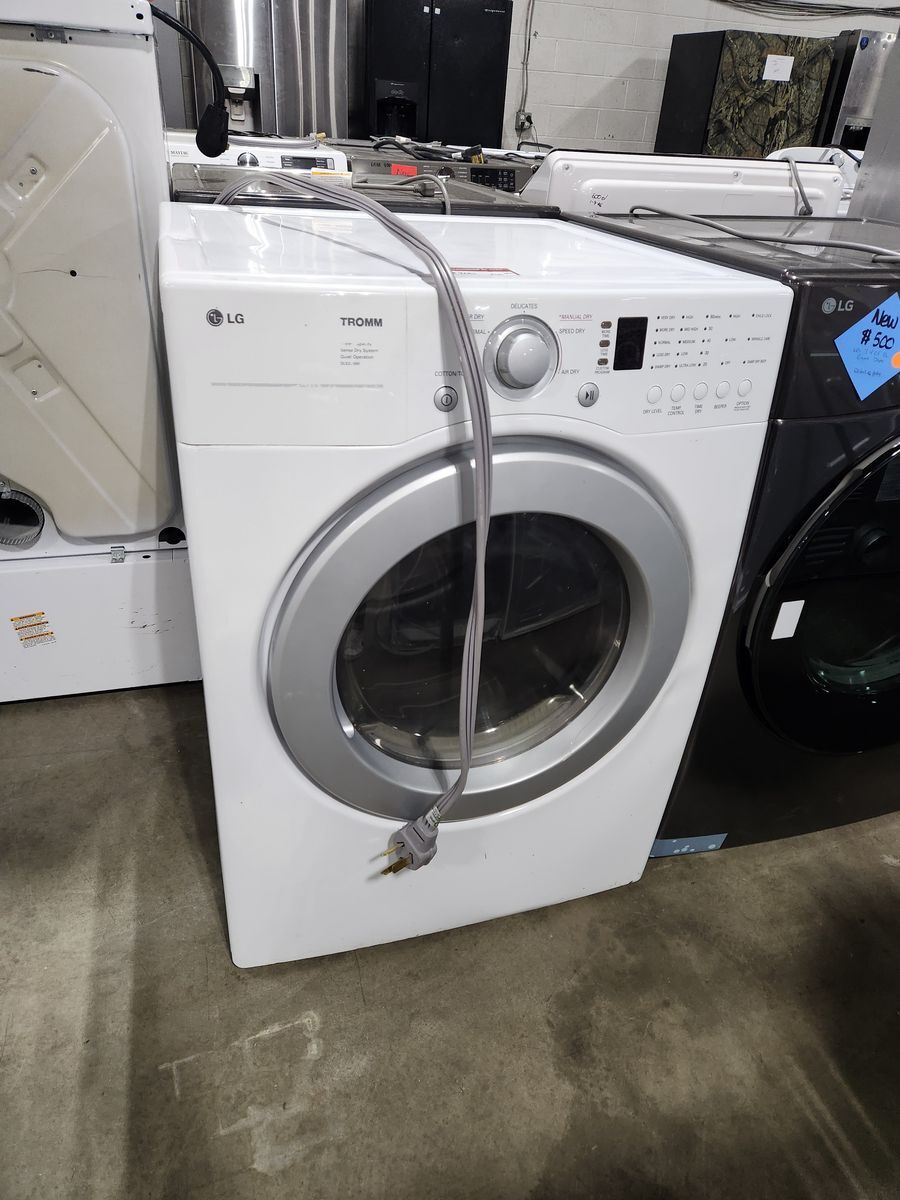 GREAT LG TROMM FRONTLOAD ELECTRIC DRYER! W-WARRANTY