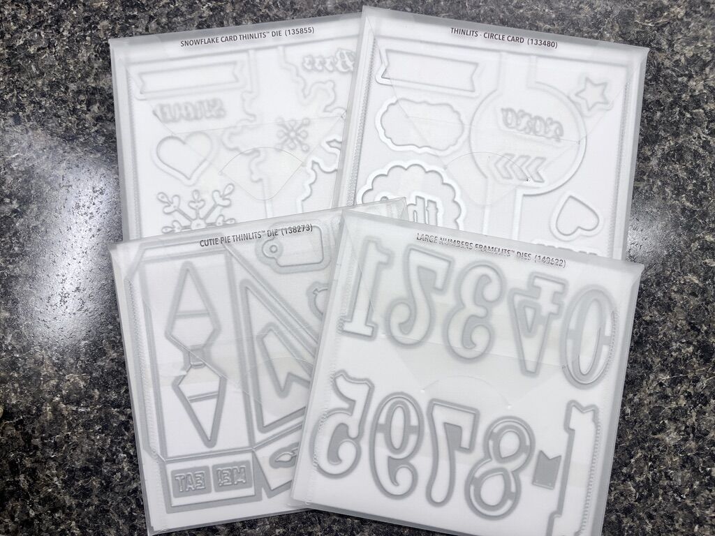 Embossing folders and Die Cuts