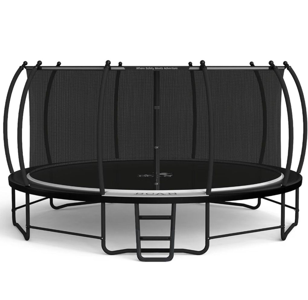 Brand New Trampoline With Safety Enclosure/Net