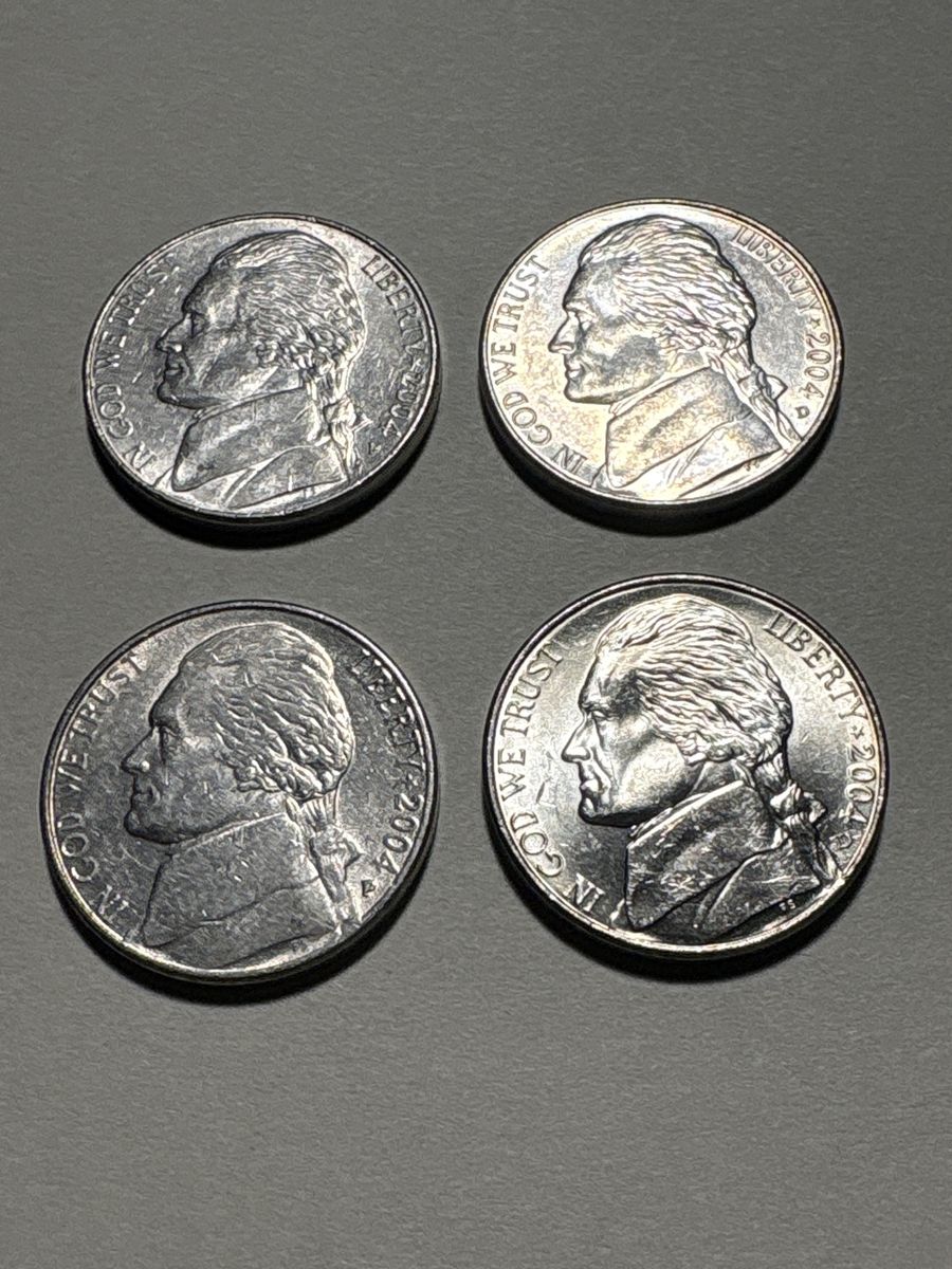 1980-2025 P& D Nickel set