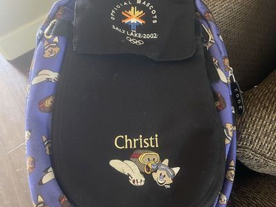 Salt Lake 2002 Olympic Mascot backpack