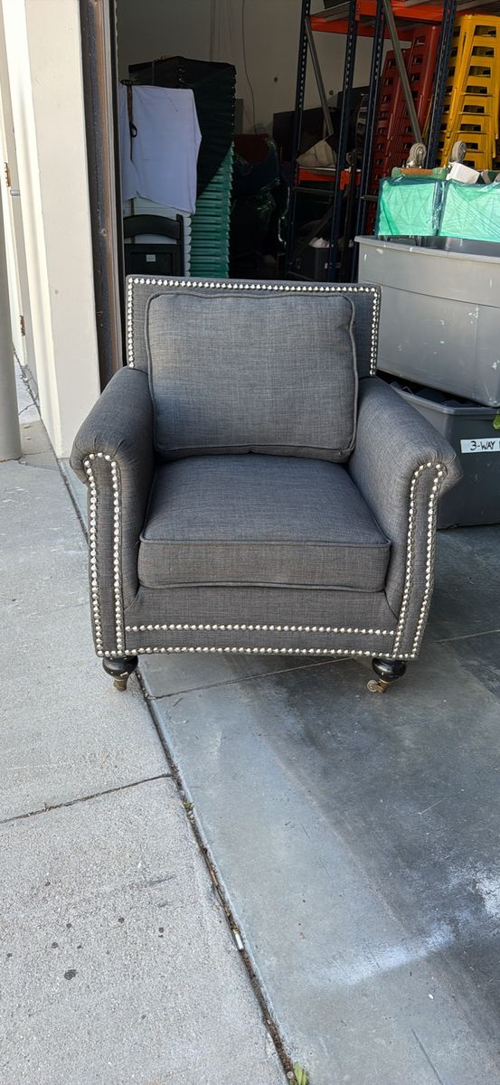 Studded Arm Chairs