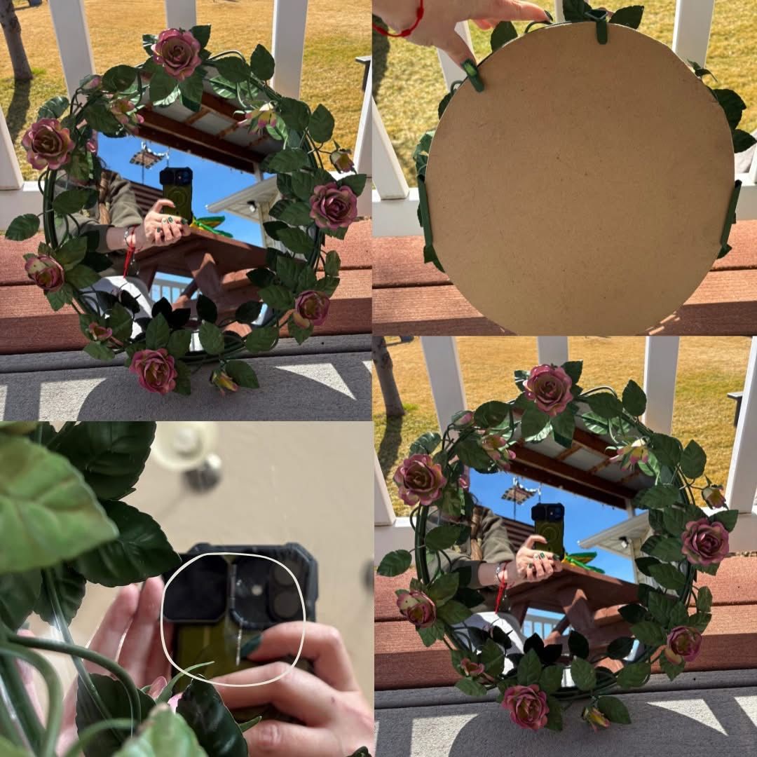 Cintage Italian Style Tole Mirror