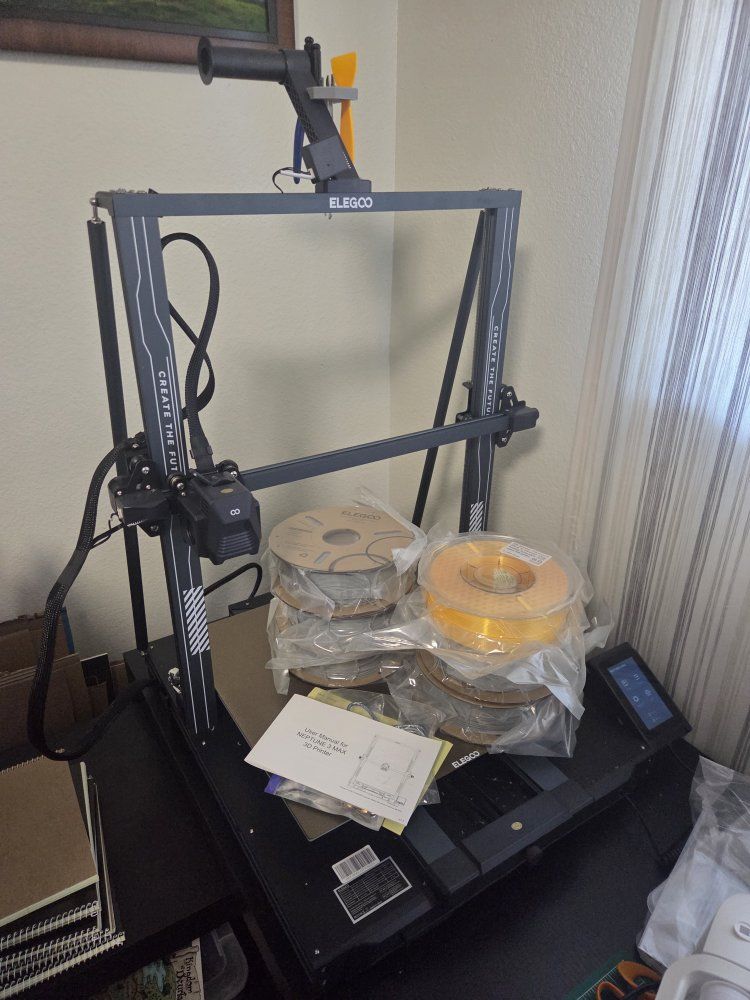 Neptune 3 Max + Filament 3D Printer