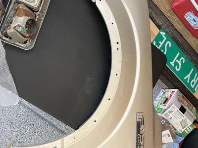 2015-2017 Ford F150 platinum drivers side front fender (OEM)