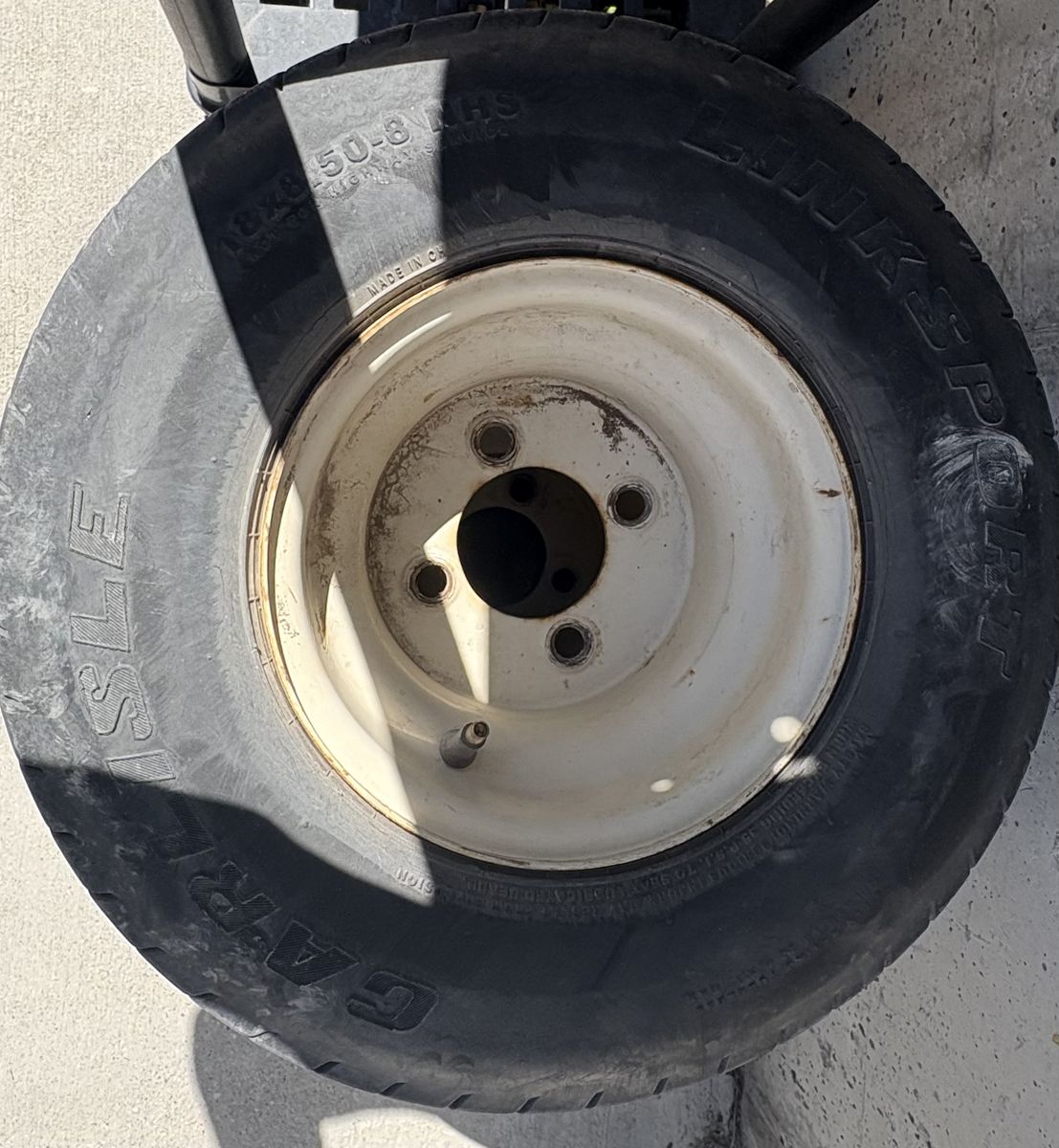Club cart wheels
