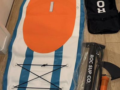 Brand new in box paddle board (come with double side kayak paddle)