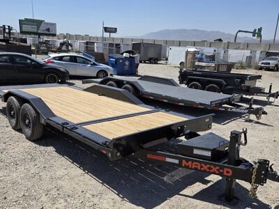 8.5x20 Maxx-D G6X Tilt Trailer - 14K GVWR Torsion Axles, Wide Body w/ Drive Over Fenders