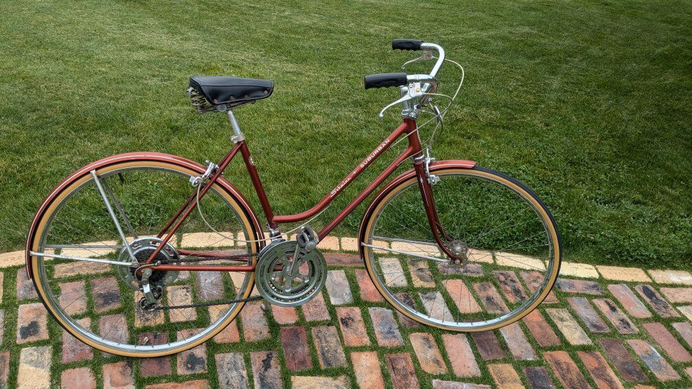 vintage Schwinn Suburban 10 speed bike bicycle