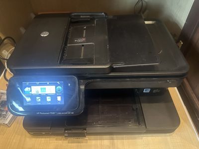 HP Photosmart 7520 All in One Color Printer Scanner Copier Fax