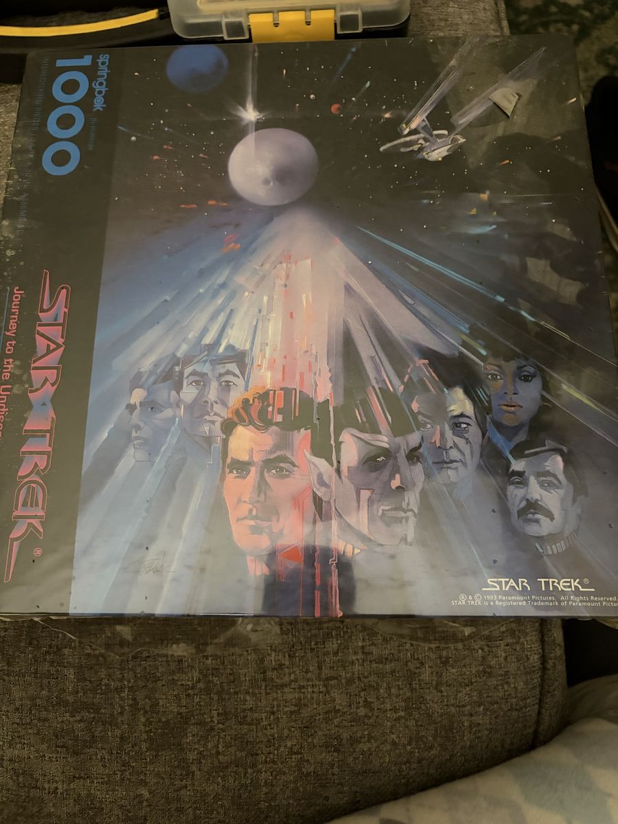 Springbok Star Trek: Journey to the Undiscovered Country 1000 Piece Jigsaw Puzzle, 1993, Sealed