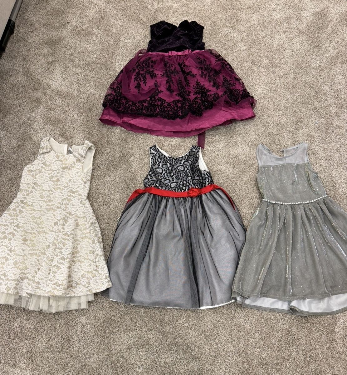 Little Girl Dresses. Size 6 And 6X