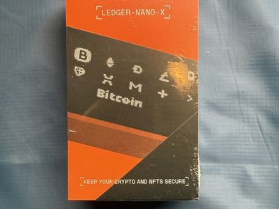 Ledger Nano X Crypto Hardware Wallet - Bluetooth - Onyx Black (New)