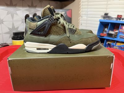 Jordan 4 Retro SE Craft Olive - Men's Size 9.5 Sneakers, Air Jordan