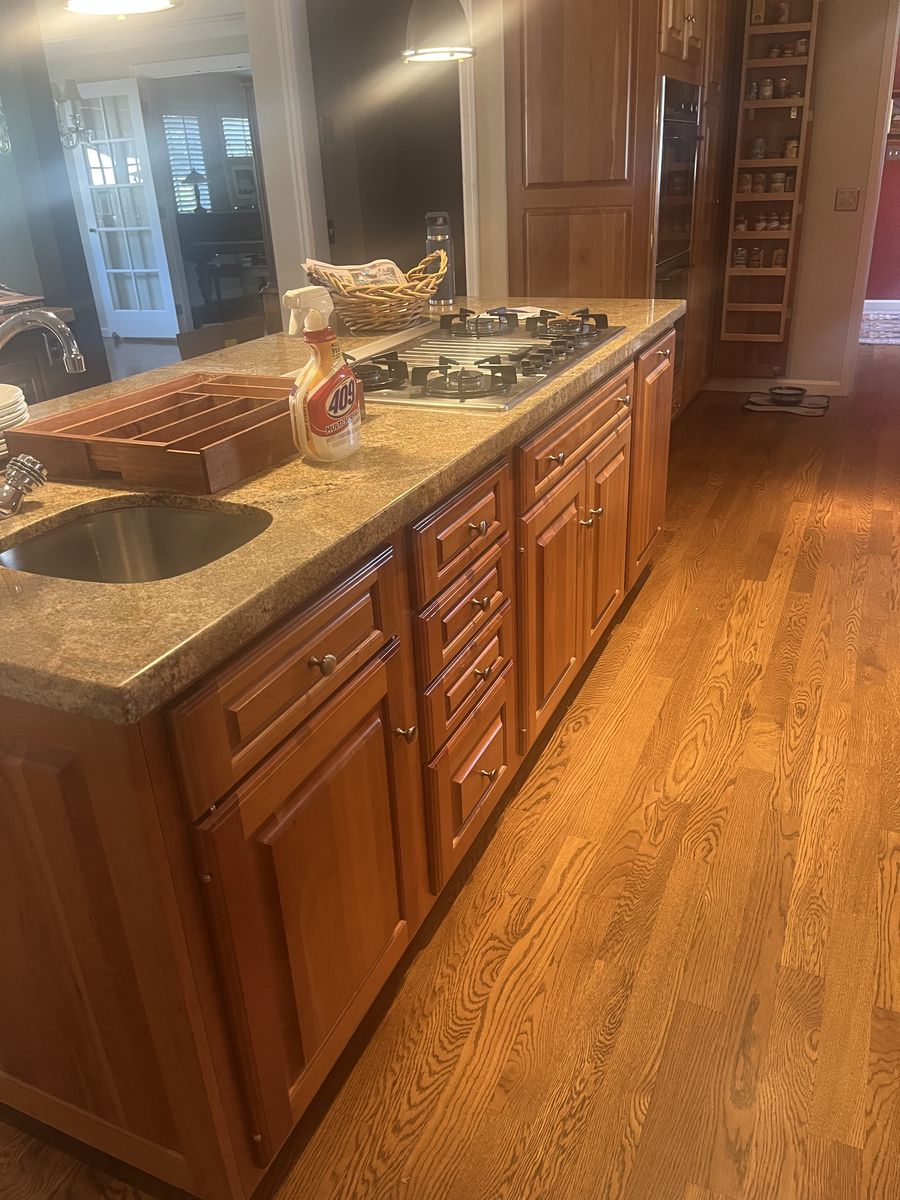 Cherry Wood cabinets - Wood Mode