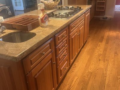 Cherry Wood cabinets - Wood Mode