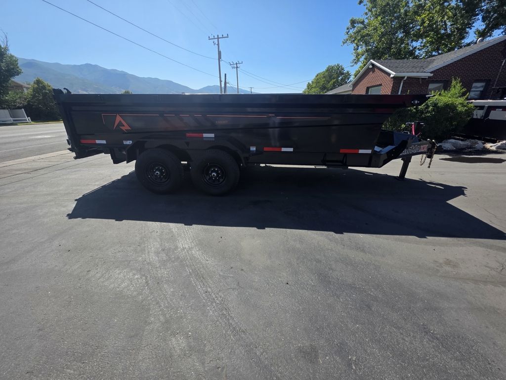 2026 RawMaxx 7X14 GDX KNIGHT Dump Trailer