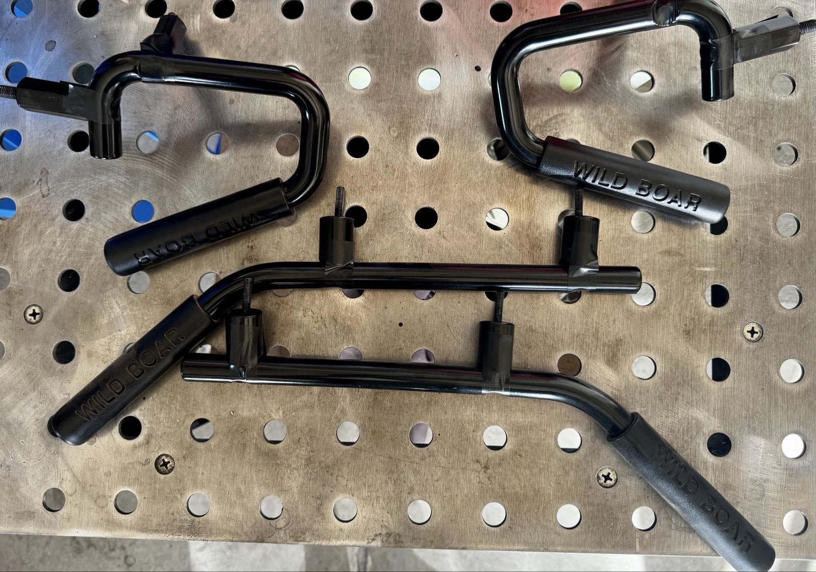 Jeep JKU Grab Handles, Set of 4, Black