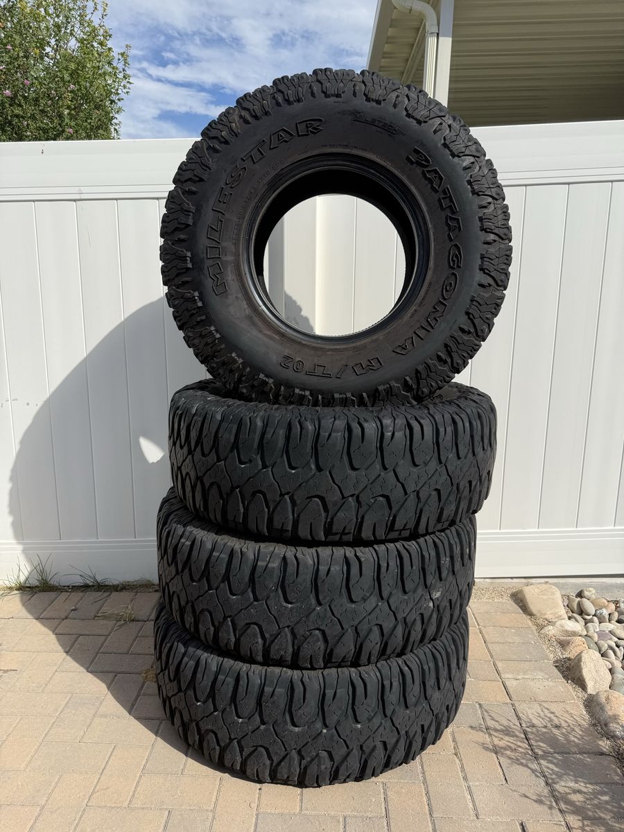38” Milestar Patagonia M/T02 Off-Road Tires (Set of 4)