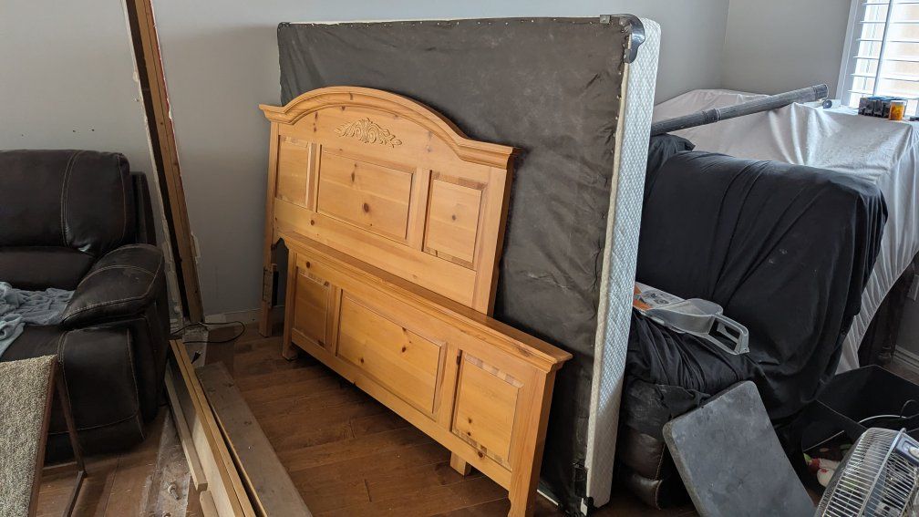 Queen bed frame