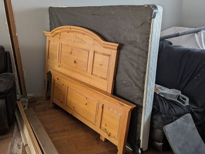 Queen bed frame