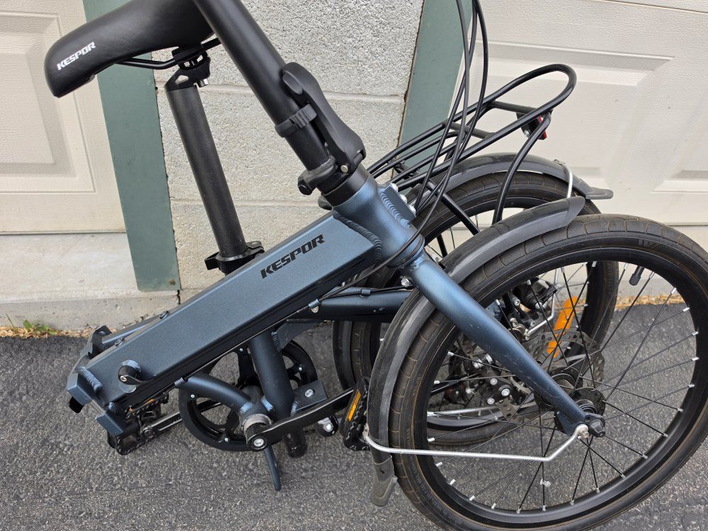 Kespor Folding Bike - Compact Commuter Bicycle