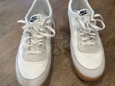 Nike Killshot 2 Leather Sneakers Sail/Gum Yellow/Black Size 13